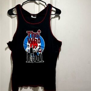NWOT The Who sleeveless tank top